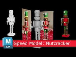 🎄 Speed Model: Holiday Nutcracker | Celebrate the Season in 3D!