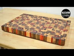 How to Make a Chaotic End Grain Cutting Board