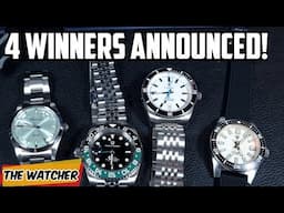 End of 2024 Giveaway winners announced! | 4 winners | The Watcher