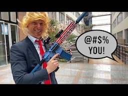 Man Joins Airsoft Game as Trump, Things Get Out of Hand.