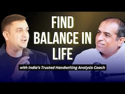 Free DMP + FIND BALANCE IN LIFE with India's Trusted Handwriting Analysis Coach