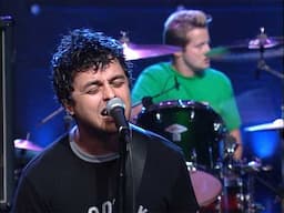 Green Day Perform "Waiting" Live on June 28, 2001 | Late Night with Conan O’Brien