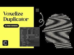 Creating Animation with Voxelize Duplicator in Cavalry App | Tutorial