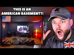 Shocked British Guy Reacts to American Viewers Basements!