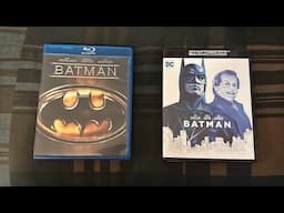 Batman (1989) Blu-ray / 4K Comparison