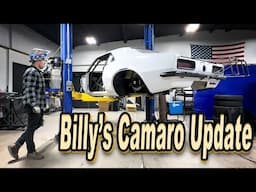 🔥Billy Hoskinson Camaro Update: Weld-Off & Brake Line Install Jay Bird 🦅