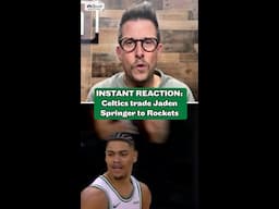 Forsberg react to the Celtics trading Jaden Springer to the Rockets #shorts