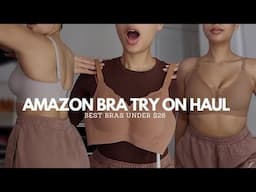 THE PERFECT AMAZON BRAS TRY ON HAUL ♡  amazon bra must haves | Oeak Jelly Strips Bras Review