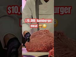 $10,000 hamburger meat 🍔