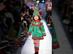 Kids Christmas fashion show  #doll #cute #baby #fashionshow #fashiontrends