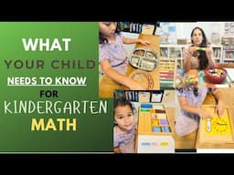 What Your Child Needs to Know for Kindergarten Math?