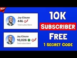 2025😍 - How To Get Free Subscribers On YouTube - Free Subscribers For YouTube