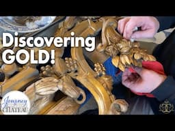 Discovering and Uncovering the GOLD! Antique Mirror Restoration