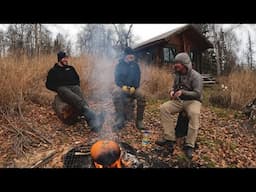 Icy Adventure to Access a Remote Cabin. Halloween Special