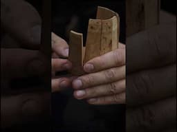 NO GLUE Traditional Medieval Wooden Cup #craft #bushcraft #traditional