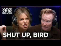 Kaitlin Olson Doesn’t Mind Fans Calling Her A Bird | Conan O'Brien Needs A Friend