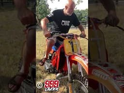 Badass Dude Starts Priceless Factory Honda 500cc 2 Stroke in SANDALS!