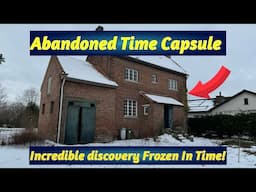 I Found An Abandoned Home Completely Frozen In Time, But I got spooked By Something & had to leave!…