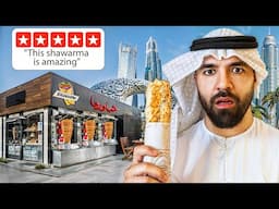 I Tried The Best Shawarma In Dubai