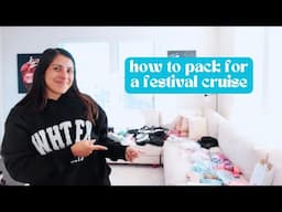 How to Pack for a Festival Cruise 🛳️ My Groove Cruise 2025 Packing