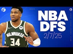 NBA DFS Picks & Strategy for #DraftKings & #FanDuel (2/7/25)