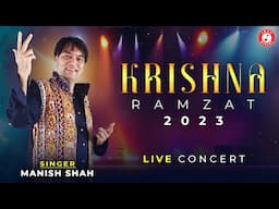 Krishna Ramzat 2023 | Navratri 2023 | Manish Shah | Live Concert