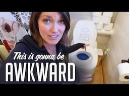 Tiny House Composting Toilet - How to use it & clean it