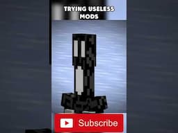 Trying USELESS Mods in Minecraft