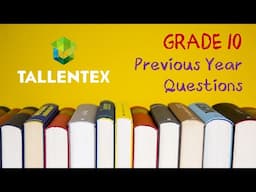 TALLENTEX: ALLEN's Talent Encouragement Exam | Grade 10 | Previous Year Questions | Math and Science