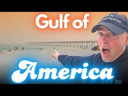 GULF OF AMERICA!! Pensacola Beach. TREASURE HUNT. Florida. LIVE.