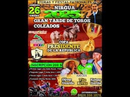 FERIAS Y FIESTAS PATRONALES NIRGUA 2025