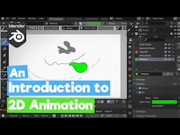 Blender 2D Animation Tutorial : Intro to Blender Grease Pencil