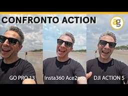 ECCO LA MIGLIOR ACTION CAM 2025. GoPro 13 vs. Insta360 Ace 2 Pro vs. DJI Action 5.