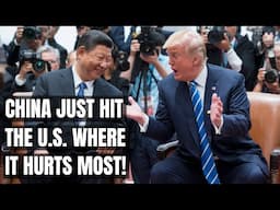 China Strikes the U.S. Economy – Key Industries Left Struggling! Electric Vehicles, Trump, Trade War