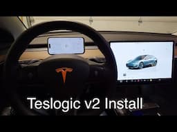 Teslogic v2 for Tesla Model 3 / Y Install