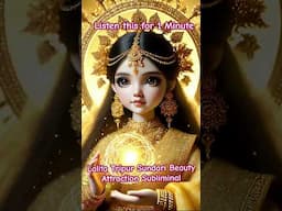 Tripur Sundari Maa Beauty Attraction Success Abundance Blessings Subliminal Just Listen this 1 Min