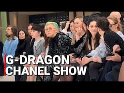 지드래곤 샤넬 패션쇼에서 유명인들과 함께한 영상 모음 G-dragon at Chanel Fashion Show 2025