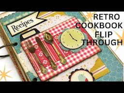 Retro Kitchen Cookbook For Sale & Flip Through!