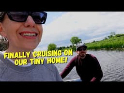 RIVER LIFE | Tiny home cruising and Summer prep