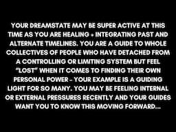 *THIS VIDEO WILL ONLY FIND YOU ON YOUR DREAM TIMELINE*⎮YOU ARE MEETING PAST VERSIONS OF YOURSELF...