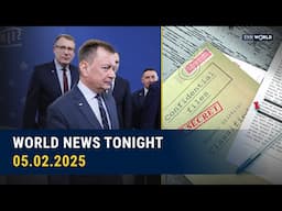 Poland Seeks to Strip Ex-Minister’s Immunity After Security Leak | World News Tonight