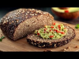 Healthy bread in 5 minutes without flour and yeast 🍞💚Who eats this bread will live 100 years!