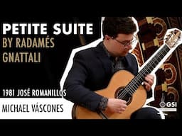 Radamés Gnattali's "Petite Suite" performed by Michael Váscones on a 1981 Jose Romanillos guitar