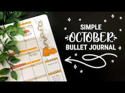 OCTOBER 2022 Bullet Journal Plan With Me 🎃  planner inspiration