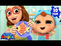 Yummy Yummy Fruits | Little Angel And Friends Kid Songs