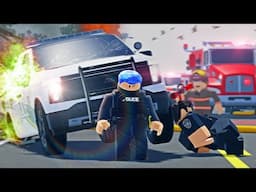 New electric police car Explodes!