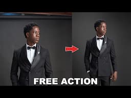 Clean your studio backdrop FAST in 30 secs or less with this FREE ACTION