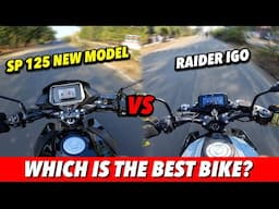 Tvs Raider IGo VS Honda SP125 2025 | Which is Value for Money?