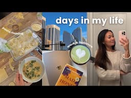 realistic days in my life | feeling overwhelmed, pasta class & honest chats