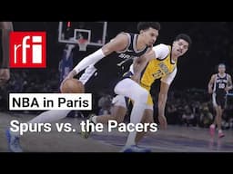 Birthday slam dunk: Homero and Sonia arrive early to NBA Paris Games • RFI English